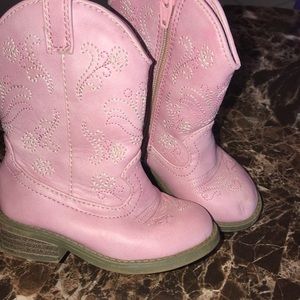 Pink Cowgirl boots